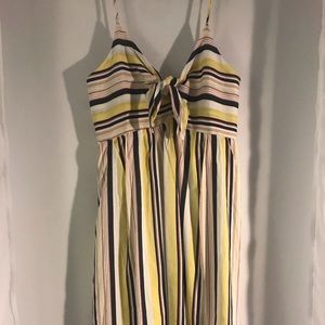 Women’s striped midi dress
